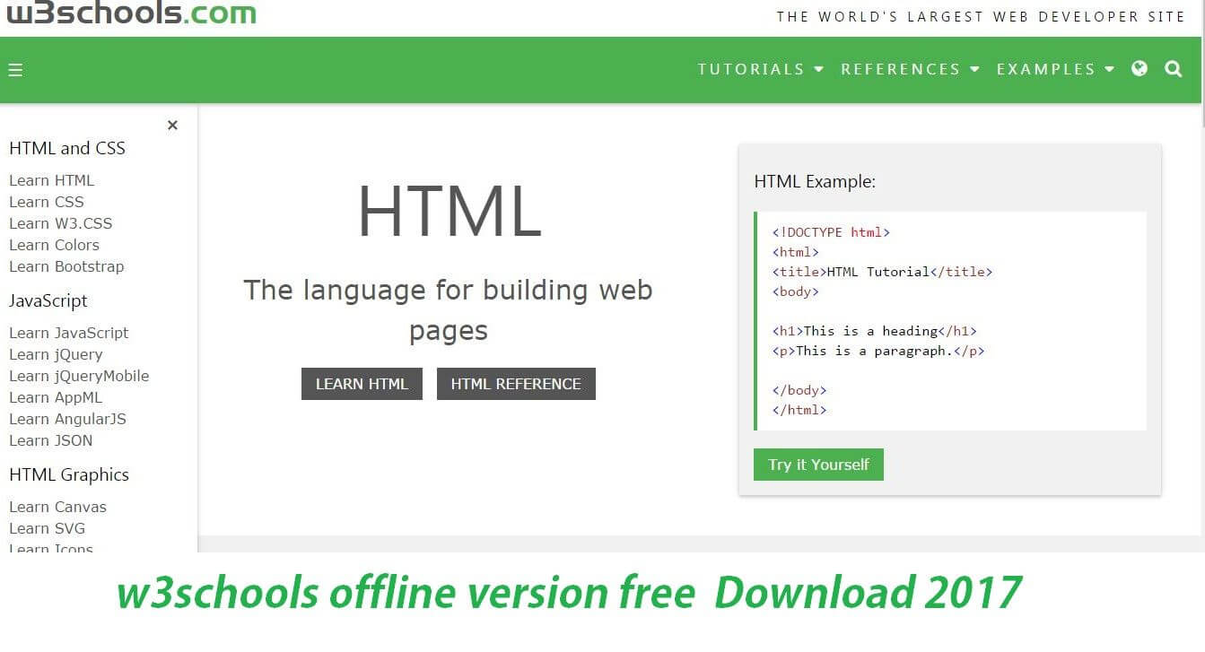 html tutorial pdf free download